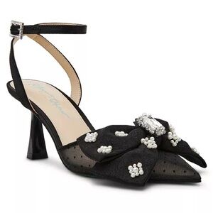 Betsey Johnson Women's Mark Bow Stiletto Heel Pumps- Size 6.5